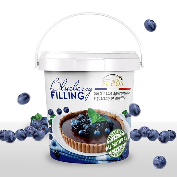 Blueberry Filling 6KG Fil d’OR